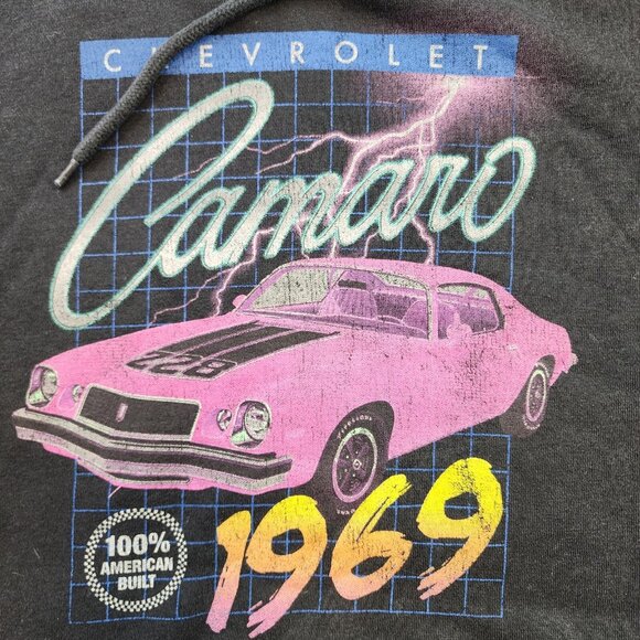 Chemistry Sweatshirt Hoodie M Camaro 1969 Retro General Motors Pullover Vintage - Picture 5 of 12